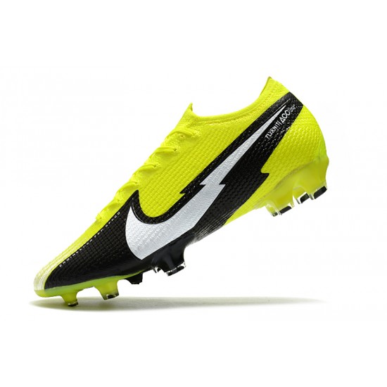 Nike Mercurial Vapor 13 Elite FG Yellow Black White 39-45