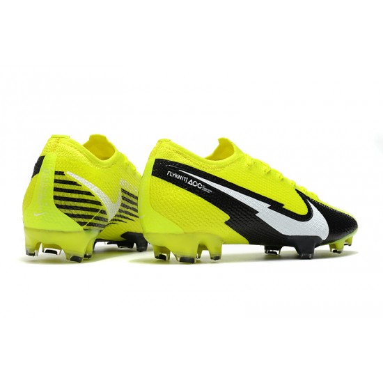 Nike Mercurial Vapor 13 Elite FG Yellow Black White 39-45