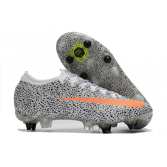 Nike Mercurial Vapor 13 Elite SG-PRO AC Black White Orange 39-45