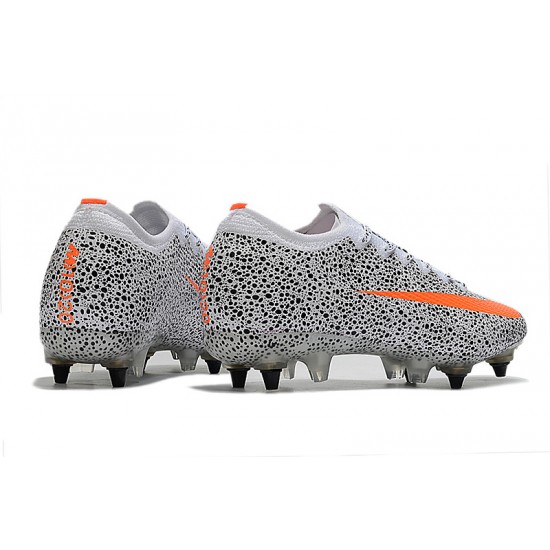 Nike Mercurial Vapor 13 Elite SG-PRO AC Black White Orange 39-45