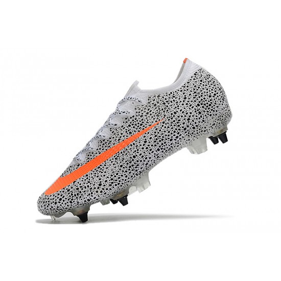 Nike Mercurial Vapor 13 Elite SG-PRO AC Black White Orange 39-45