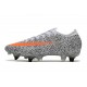 Nike Mercurial Vapor 13 Elite SG-PRO AC Black White Orange 39-45