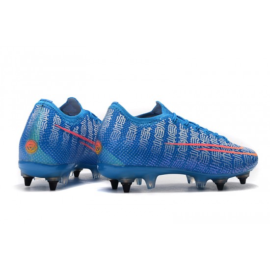 Nike Mercurial Vapor 13 Elite SG-PRO AC Blue White Orange 39-45