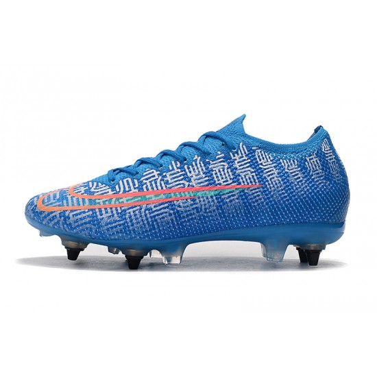 Nike Mercurial Vapor 13 Elite SG-PRO AC Blue White Orange 39-45