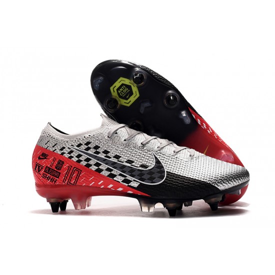 Nike Mercurial Vapor 13 Elite SG-PRO AC Silver Black Red 39-45