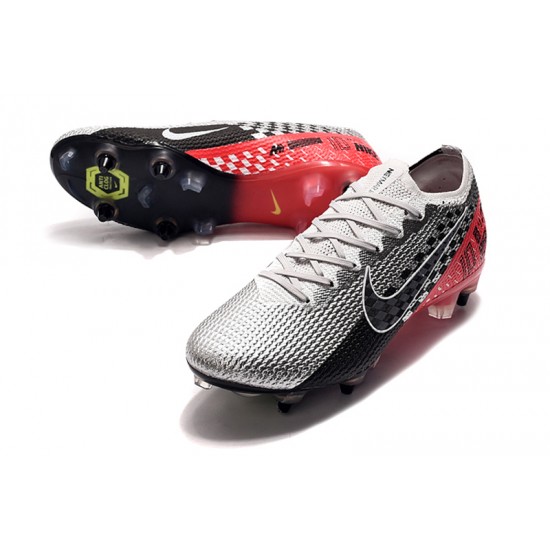 Nike Mercurial Vapor 13 Elite SG-PRO AC Silver Black Red 39-45