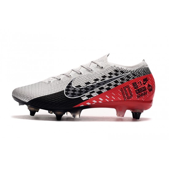 Nike Mercurial Vapor 13 Elite SG-PRO AC Silver Black Red 39-45