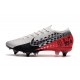 Nike Mercurial Vapor 13 Elite SG-PRO AC Silver Black Red 39-45