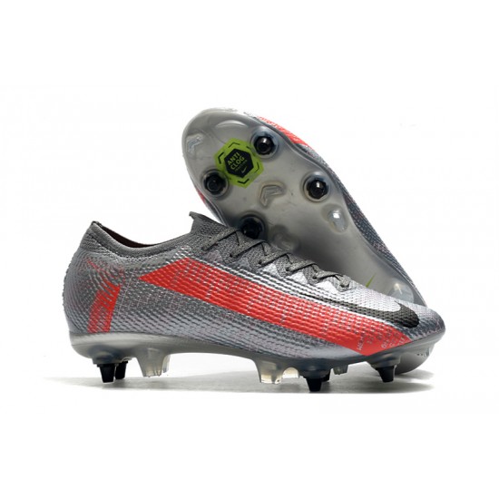 Nike Mercurial Vapor 13 Elite SG-PRO AC Silver Red 39-45