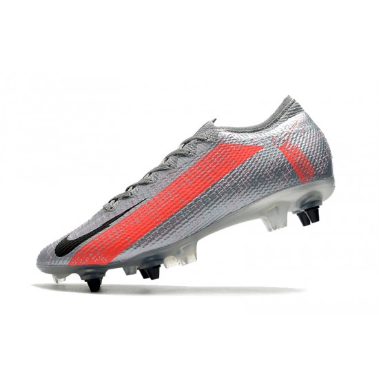 Nike Mercurial Vapor 13 Elite SG-PRO AC Silver Red 39-45