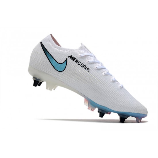 Nike Mercurial Vapor 13 Elite SG-PRO AC White Pink Blue 39-45