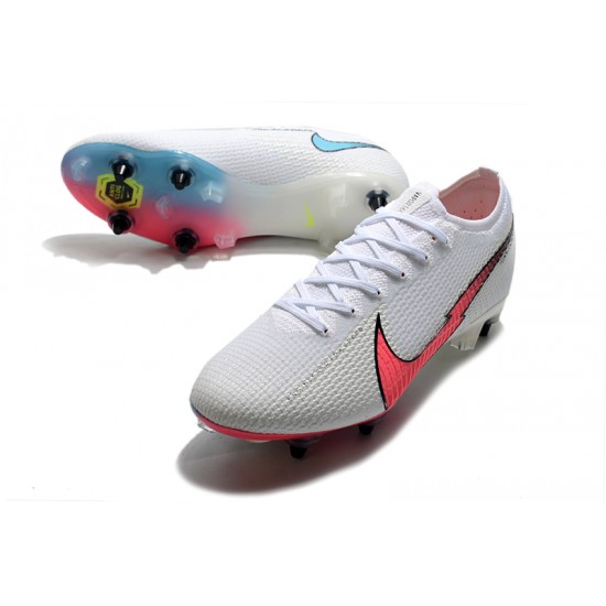 Nike Mercurial Vapor 13 Elite SG-PRO AC White Pink Blue 39-45