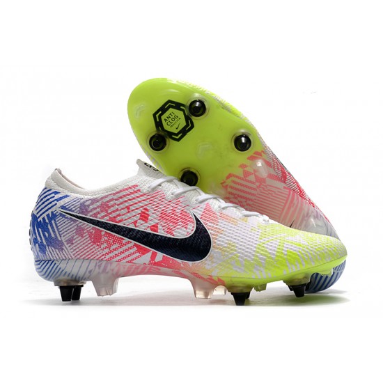 Nike Mercurial Vapor 13 Elite SG-PRO AC White Rainbow Black 39-45