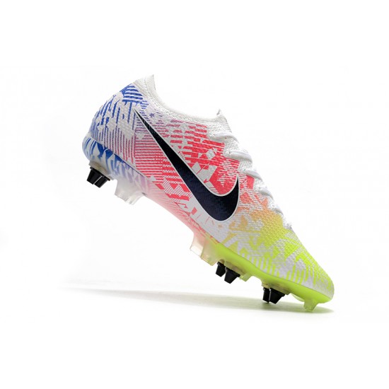 Nike Mercurial Vapor 13 Elite SG-PRO AC White Rainbow Black 39-45