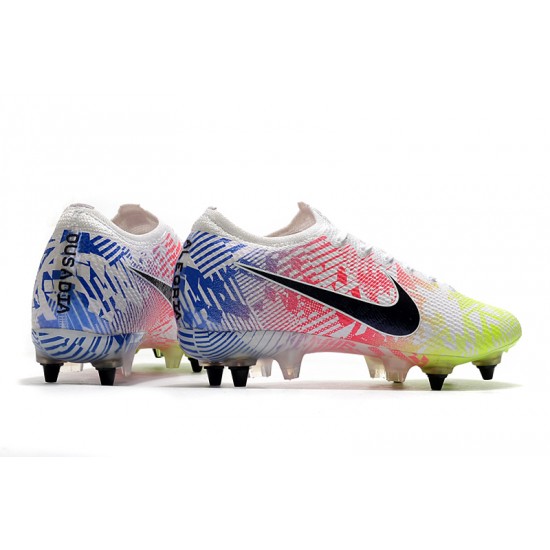 Nike Mercurial Vapor 13 Elite SG-PRO AC White Rainbow Black 39-45