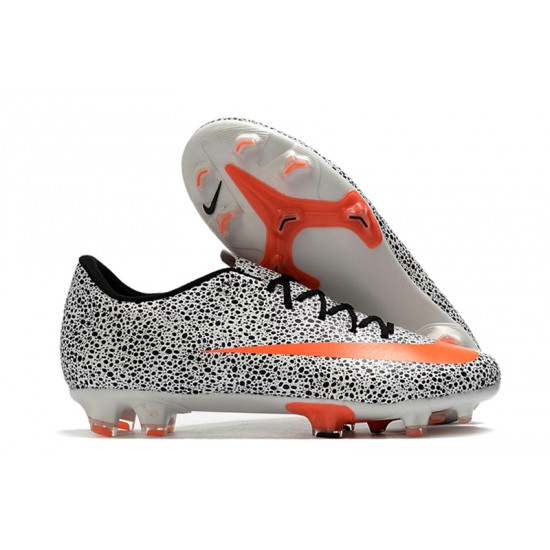 Nike Mercurial Vapor XIII FG Black White Orange 39-45