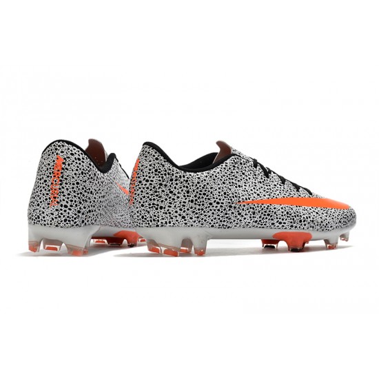 Nike Mercurial Vapor XIII FG Black White Orange 39-45