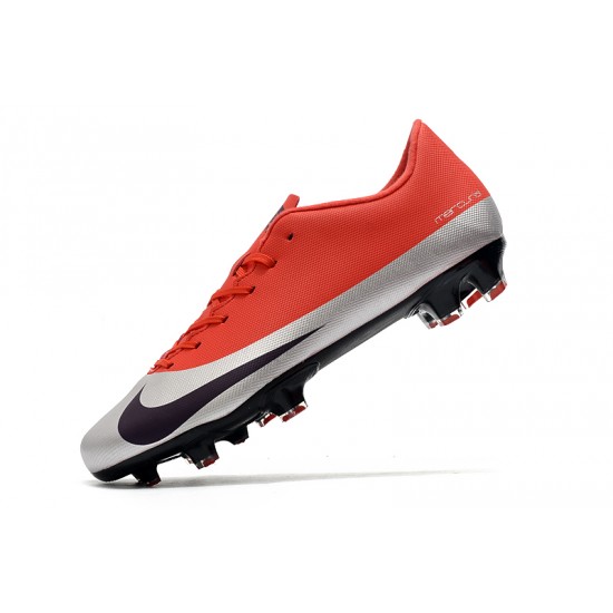 Nike Mercurial Vapor XIII FG Red Silver Purple 39-45