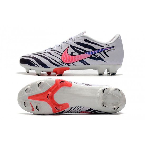 Nike Mercurial Vapor XIII FG White Purple Pink 39-45