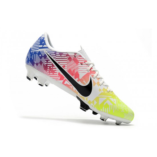 Nike Mercurial Vapor XIII FG White Rainbow Black 39-45