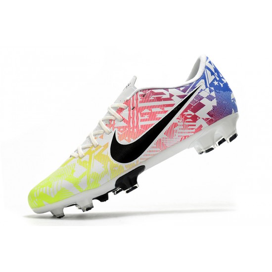 Nike Mercurial Vapor XIII FG White Rainbow Black 39-45