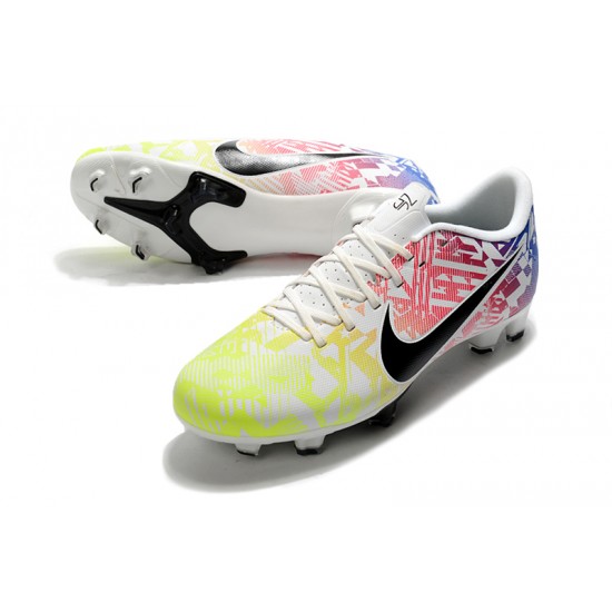 Nike Mercurial Vapor XIII FG White Rainbow Black 39-45