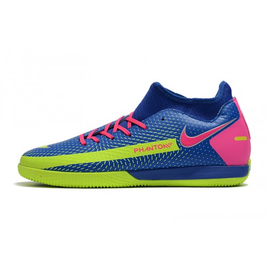 Nike Phantom GT Academy Dynamic Fit IC Blue Green Pink 39-45