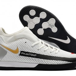 Nike Phantom GT Academy Dynamic Fit IC White Black Gold 39-45