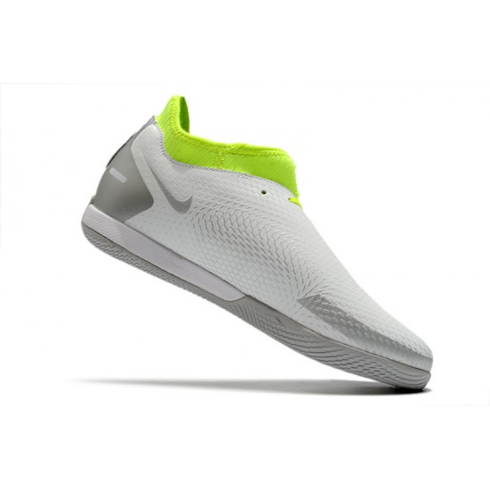 Nike Phantom GT Academy Dynamic Fit IC White Grey Green 39-45