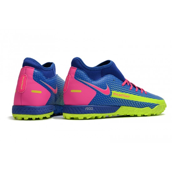 Nike Phantom GT Academy Dynamic Fit TF Blue Green Pink 39-45