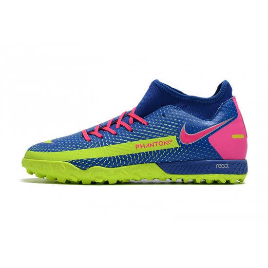 Nike Phantom GT Academy Dynamic Fit TF Blue Green Pink 39-45