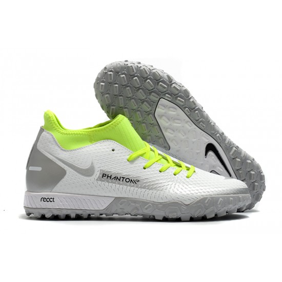 Nike Phantom GT Academy Dynamic Fit TF Grey White Green 39-45