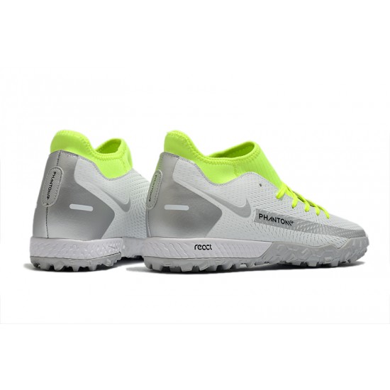 Nike Phantom GT Academy Dynamic Fit TF Grey White Green 39-45