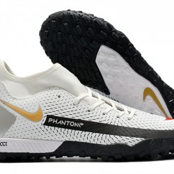 Nike Phantom GT Academy Dynamic Fit TF White Black Gold 39-45