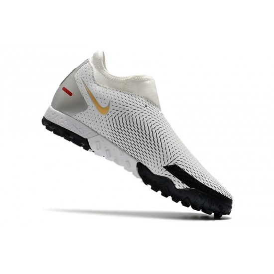 Nike Phantom GT Academy Dynamic Fit TF White Black Gold 39-45