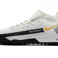Nike Phantom GT Academy Dynamic Fit TF White Black Gold 39-45