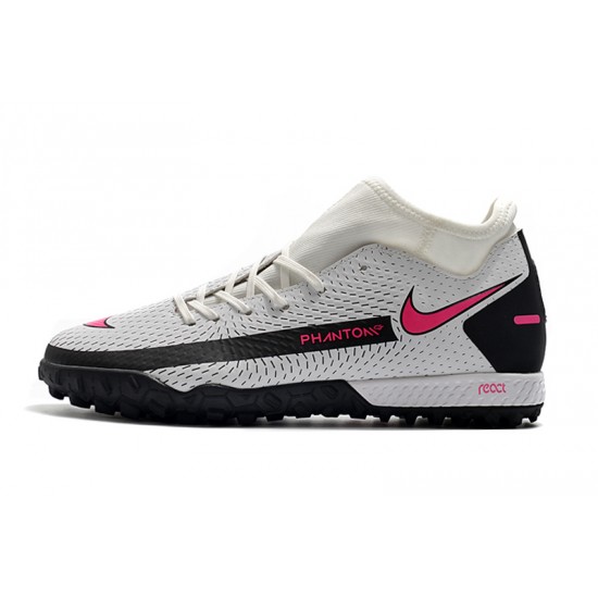 Nike Phantom GT Academy Dynamic Fit TF White Black Pink 39-45