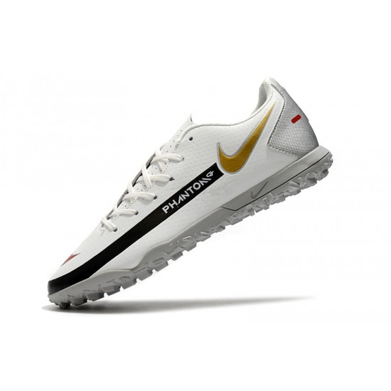 Nike Phantom GT Club TF White Black Gold 39-45