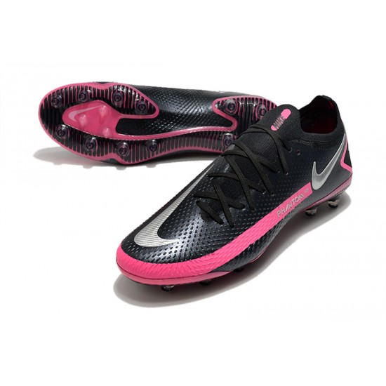 Best Nike Phantom GT Elite AG-Pro Black Pink 39-45 Soccer Cleats