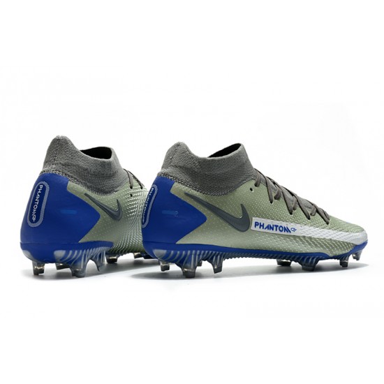 Nike Phantom GT Elite Dynamic Fit FG Grey Blue 39-45