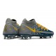 Nike Phantom GT Elite Dynamic Fit FG Grey Blue Orange 39-45