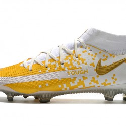 Nike Phantom GT Elite Dynamic Fit FG White Orange Gold 39-45