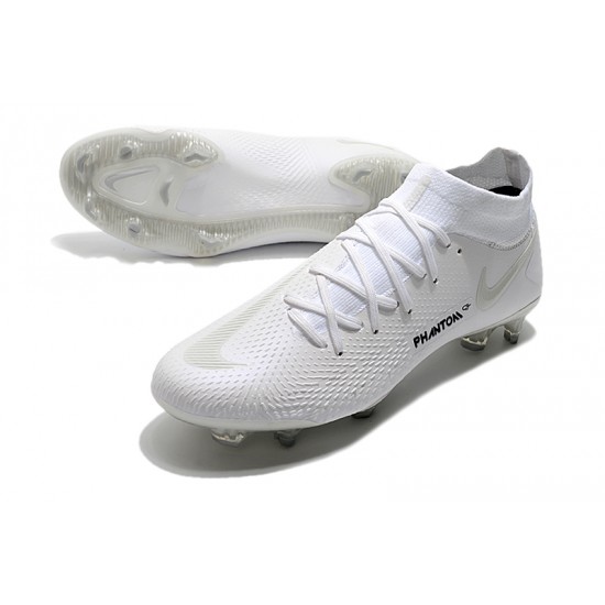 Nike Phantom GT Elite Dynamic Fit FG White Silver 39-45