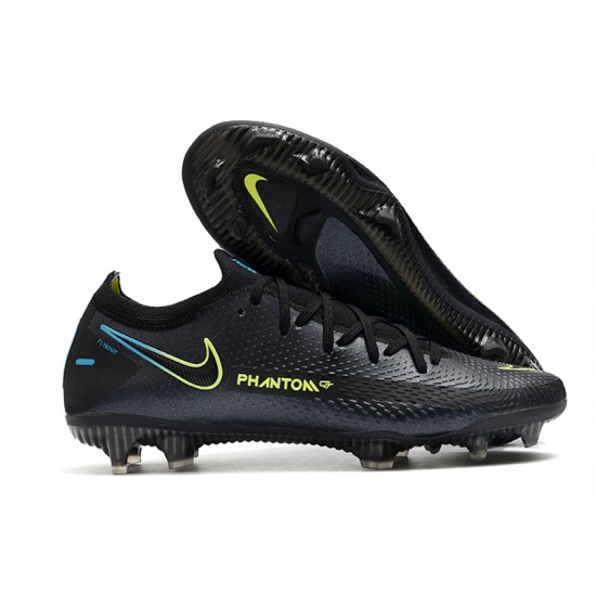 Nike Phantom GT Elite FG Black Green 39-45