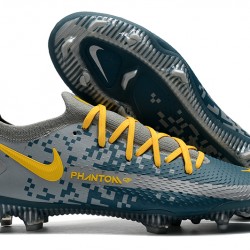 Nike Phantom GT Elite FG Grey Blue Yellow 39-45