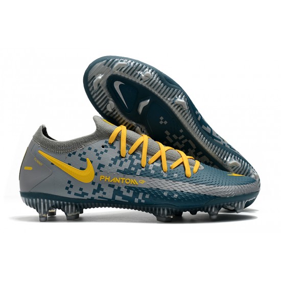 Nike Phantom GT Elite FG Grey Blue Yellow 39-45