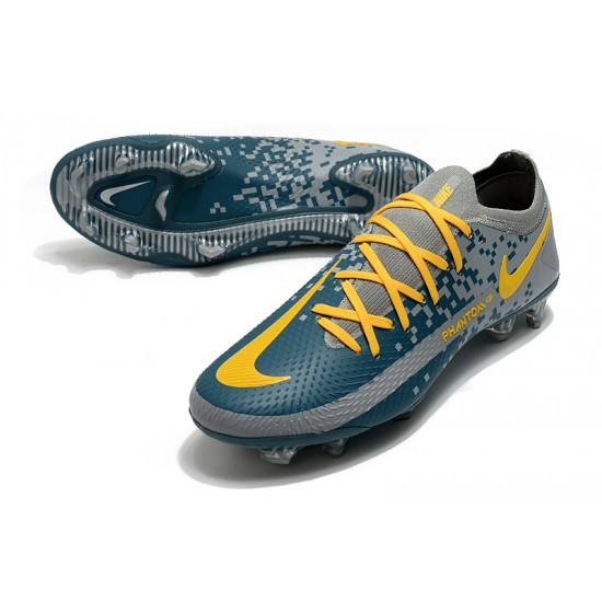 Nike Phantom GT Elite FG Grey Blue Yellow 39-45