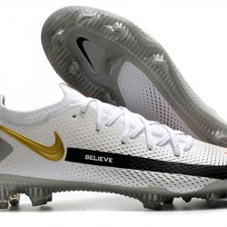 Nike Phantom GT Elite FG White Black Gold 39-45