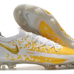 Nike Phantom GT Elite FG White Orange Gold 39-45