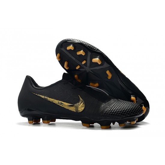 Nike Phantom VNM Elite FG Black Gold 39-45